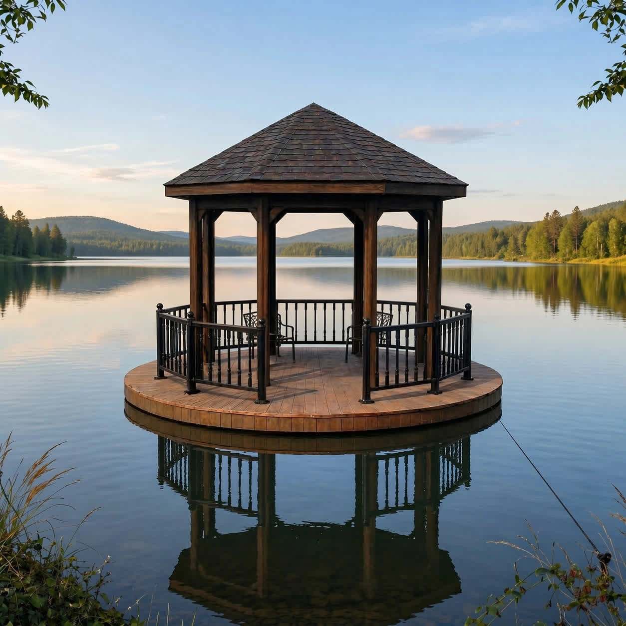 Circular Floating Gazebo