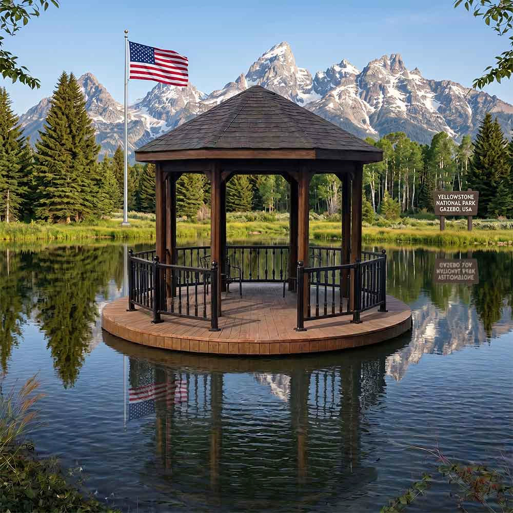 Circular Floating Gazebo