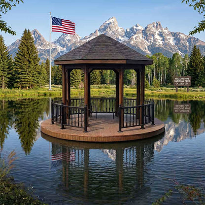 Circular Floating Gazebo