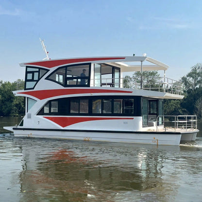 HOUSEBOAT 41ft Custom Build & Factory Visit with Luxury Travel Experience
