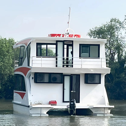 HOUSEBOAT 41ft Custom Build & Factory Visit with Luxury Travel Experience