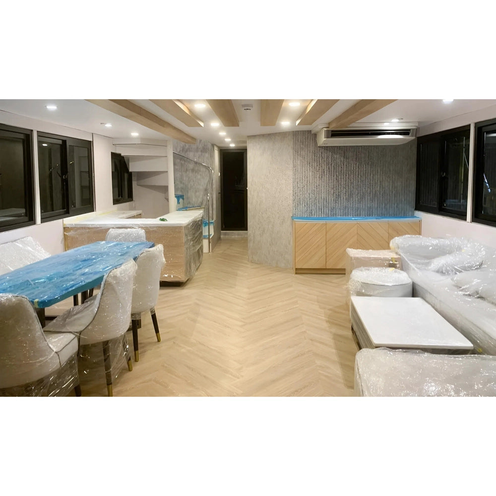 HOUSEBOAT 41ft Custom Build & Factory Visit with Luxury Travel Experience