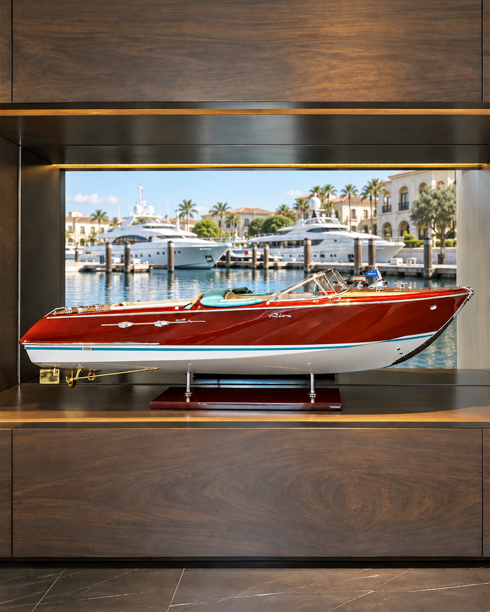 A personal mark of maritime distinction.