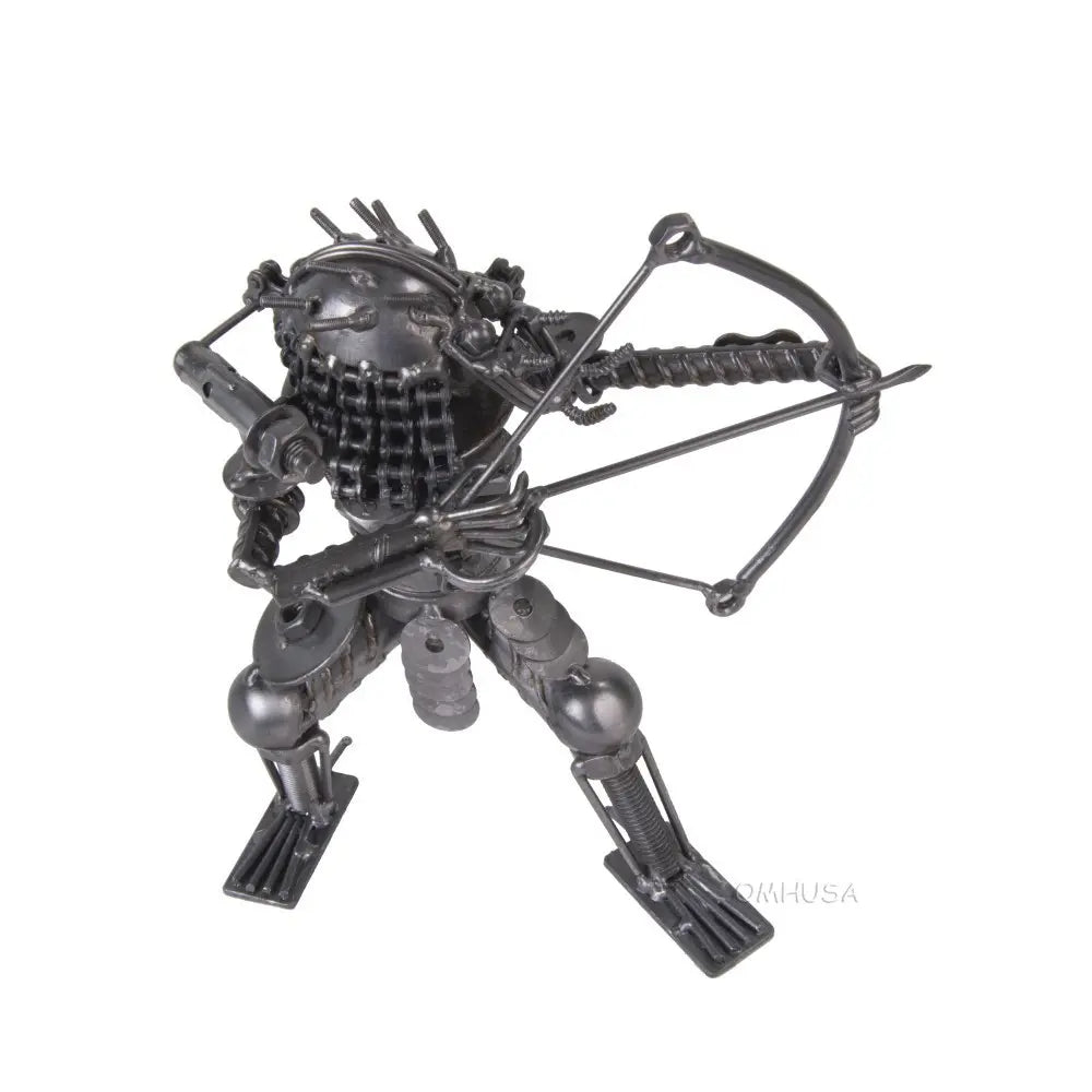 Metal Predator with Bow & Arrow
