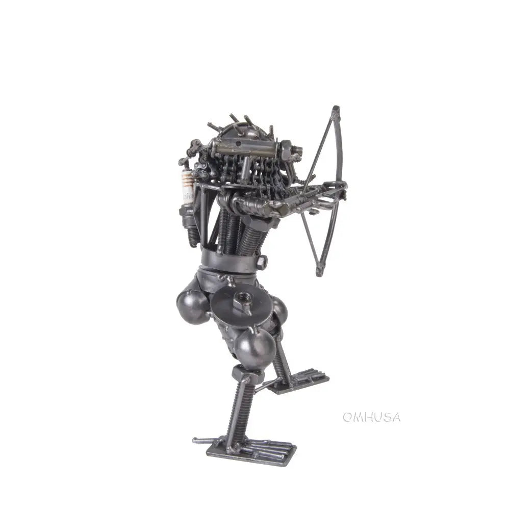 Metal Predator with Bow & Arrow