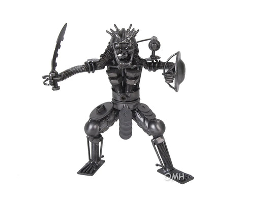 Metal Predator with Shield & Sword