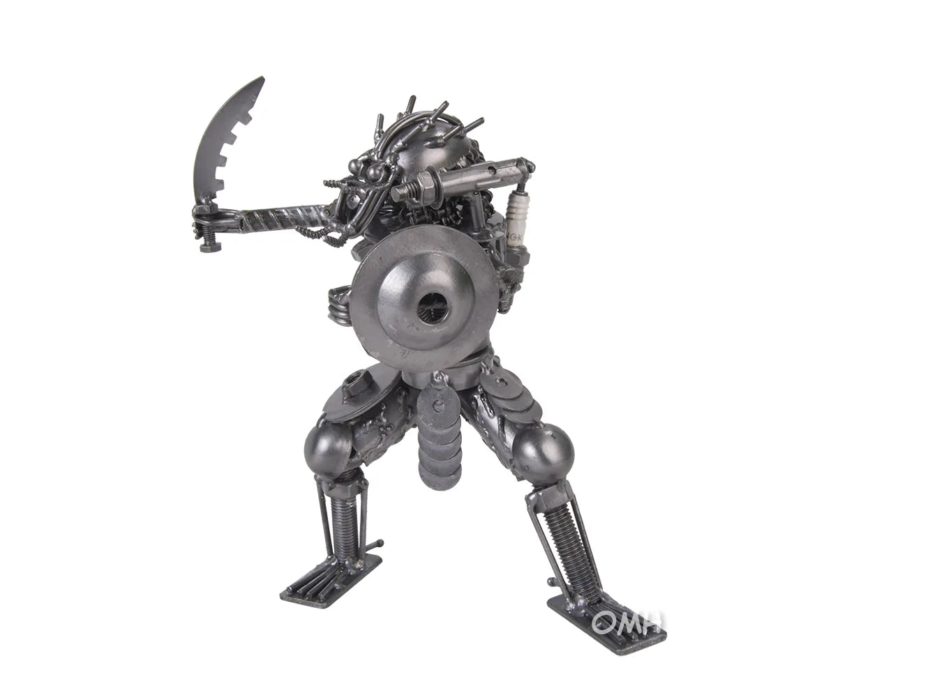 Metal Predator with Shield & Sword