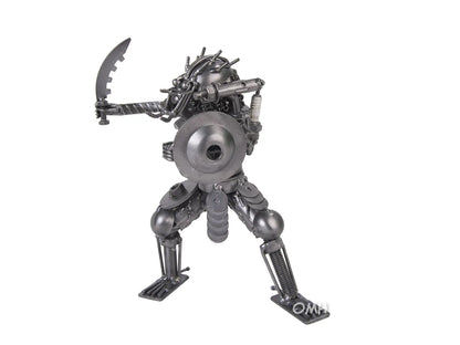 Metal Predator with Shield & Sword