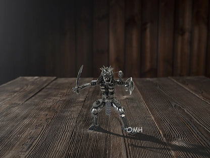 Metal Predator with Shield & Sword