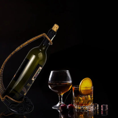 On the Vine Embellished Wine Holder