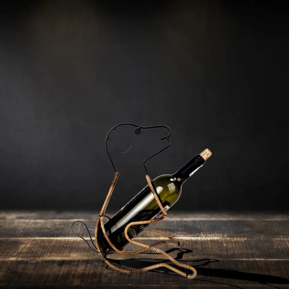 Eager Puppy Wine Holder