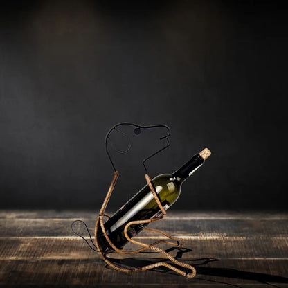 Eager Puppy Wine Holder