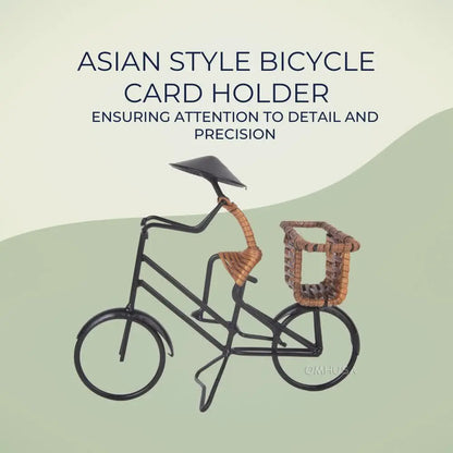 Asian Style Bicycle Card Holder