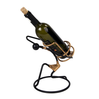 Holding Up the Heavens Unique Wine Holder