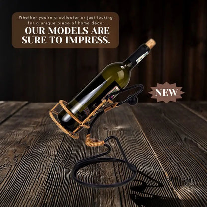 Holding Up the Heavens Unique Wine Holder
