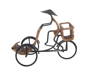 Asian Style Rickshaw Driver Card Holder