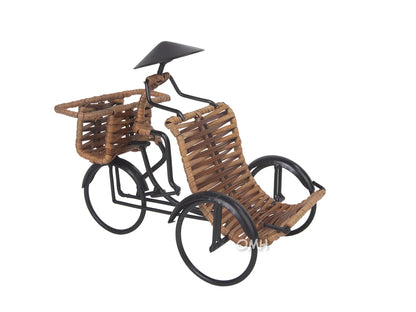 Asian Style Rickshaw Driver Card Holder