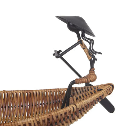 Asian Style Tranquility Boat Basket