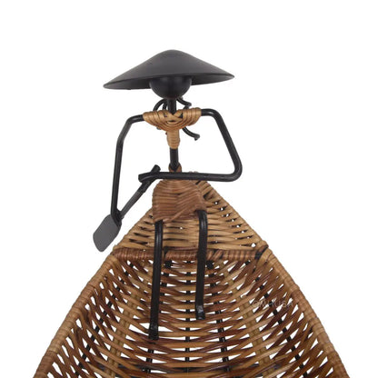 Asian Style Tranquility Boat Basket