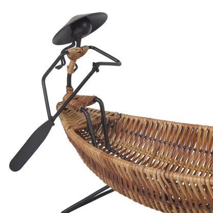 Asian Style Tranquility Boat Basket