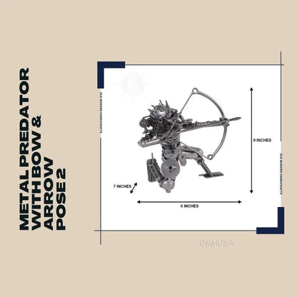 Metal Predator with Bow & Arrow Pose 2