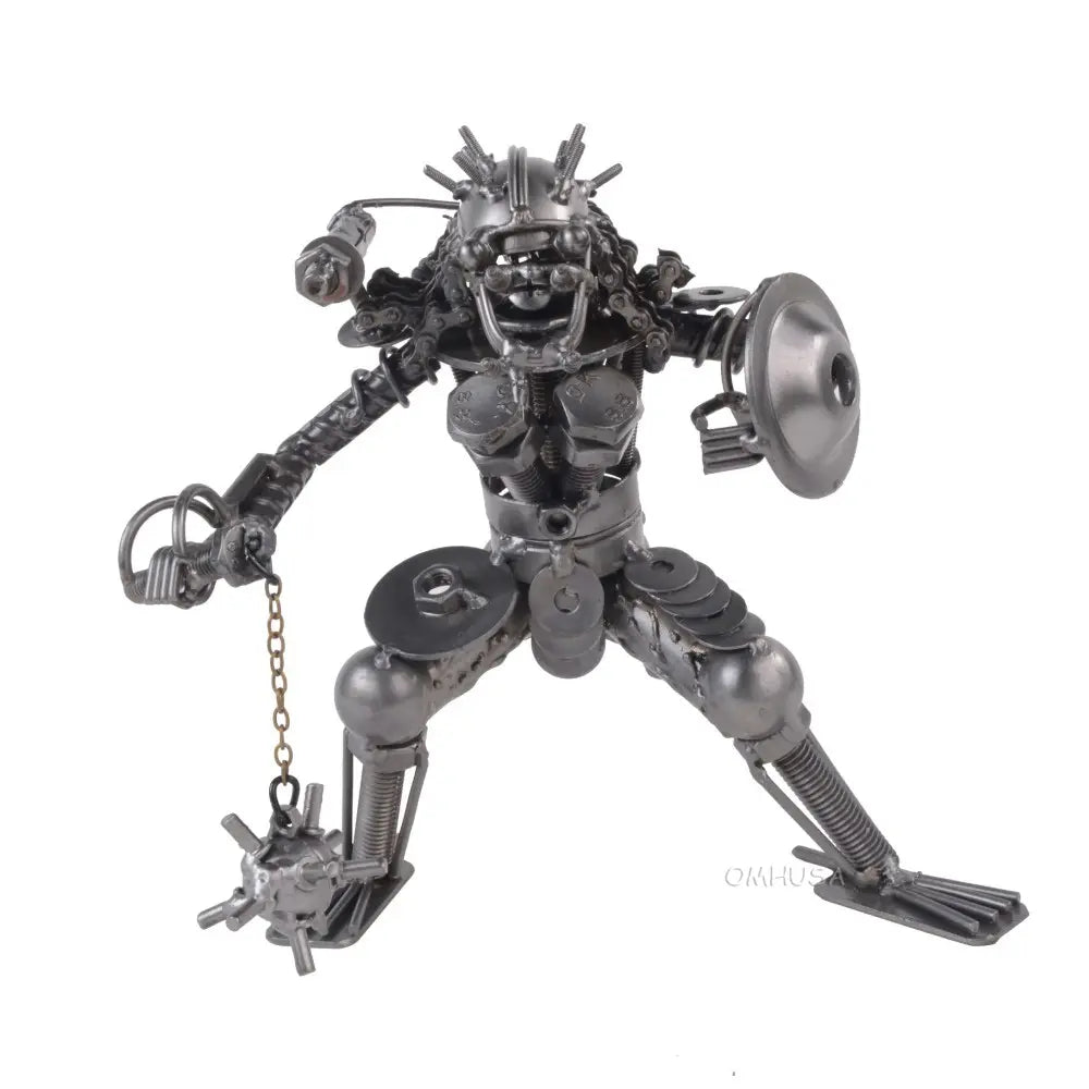 Metal Predator with Chain Flail & Shield
