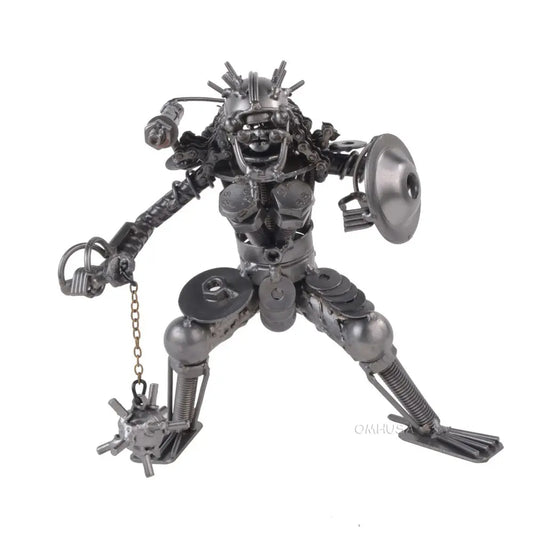 Metal Predator with Chain Flail & Shield