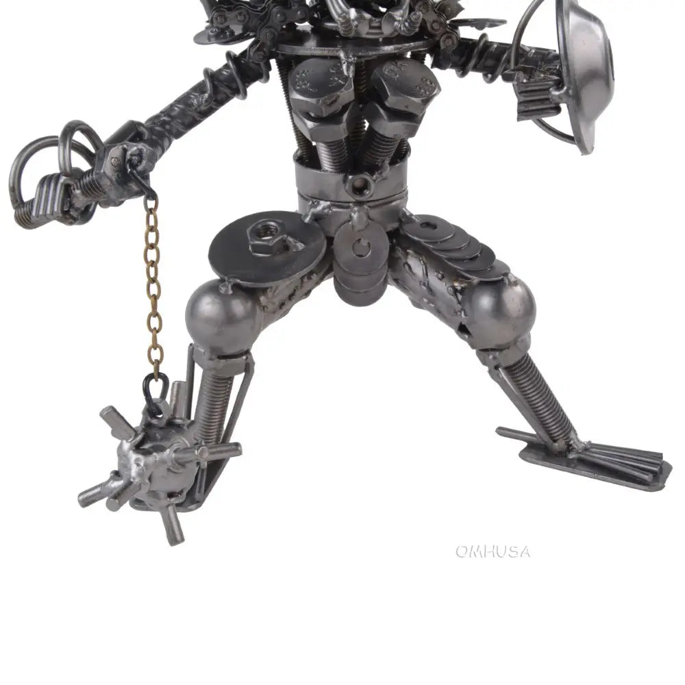 Metal Predator with Chain Flail & Shield