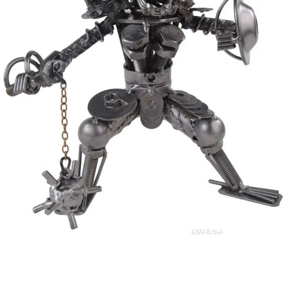 Metal Predator with Chain Flail & Shield