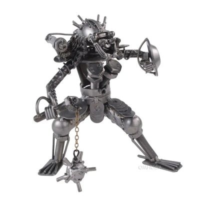 Metal Predator with Chain Flail & Shield