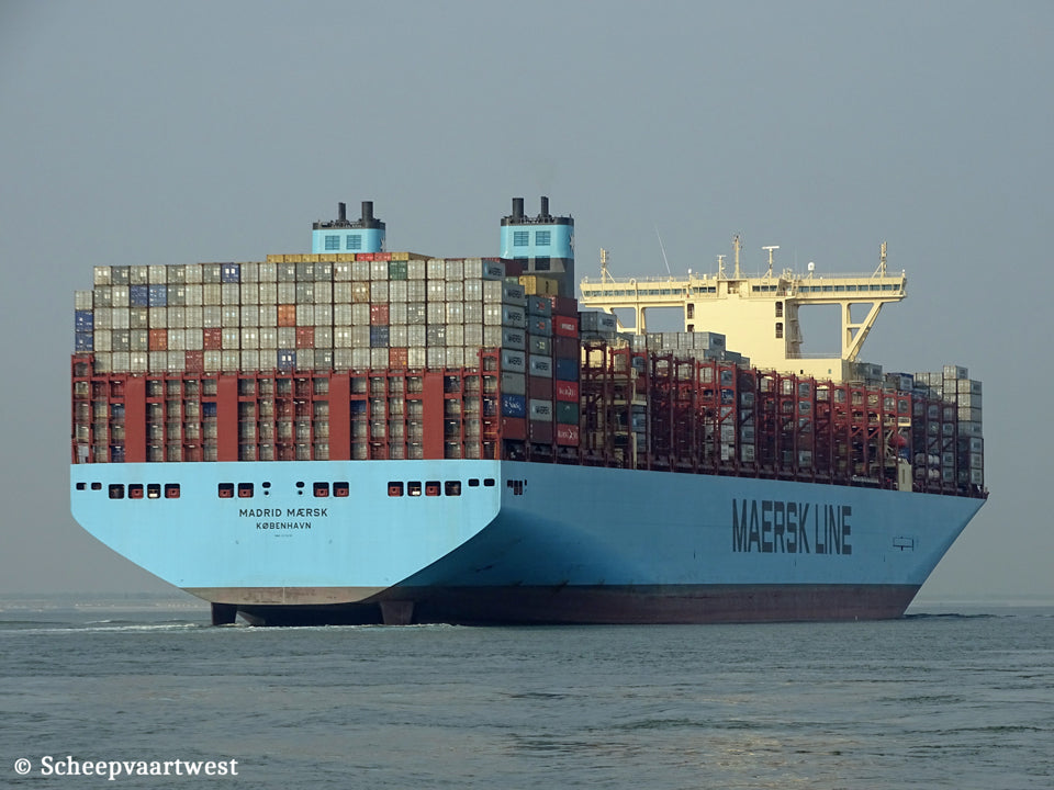 Madrid Maersk 36 inches Container Ship Model