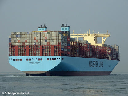 Madrid Maersk 36 inches Container Ship Model