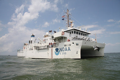 NOAA Ship Ferdinand Hassler (S 250) 30 inches boat model