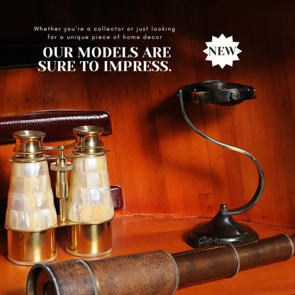 Gimbaled Compass on brass stand