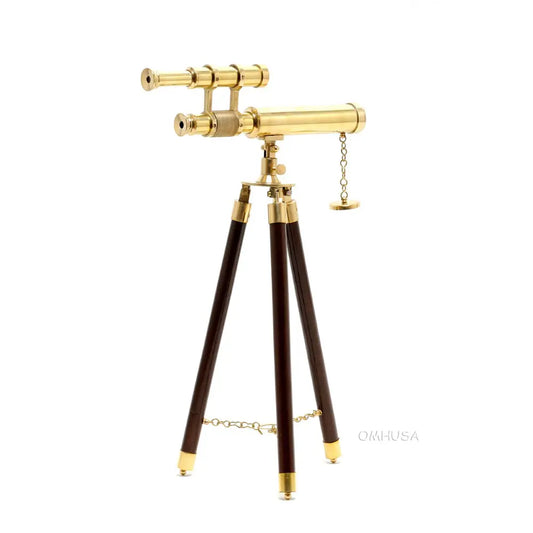 Brass Telescope with Stand-9 Inches Nautical Decor