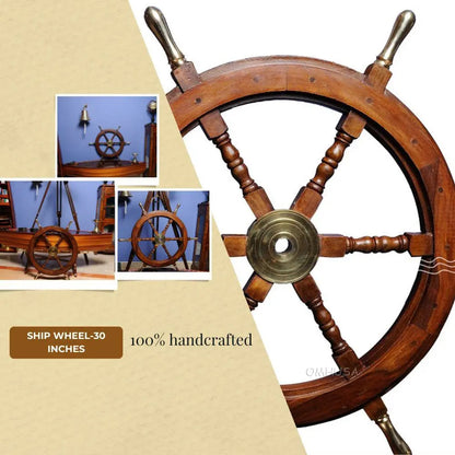 Roue de bateau-30 pouces