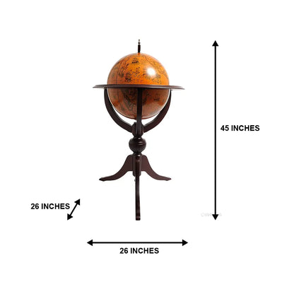 Globe bar 17 3/4 inches - 3 legs