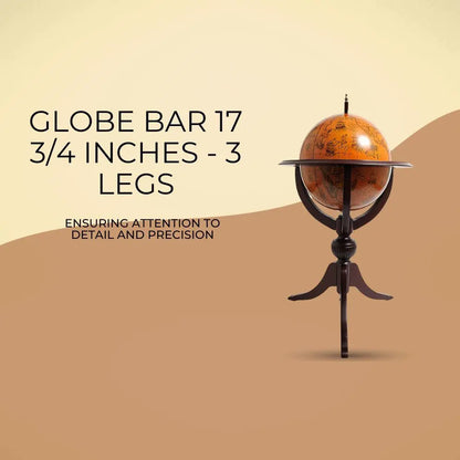 Globe bar 17 3/4 inches - 3 legs