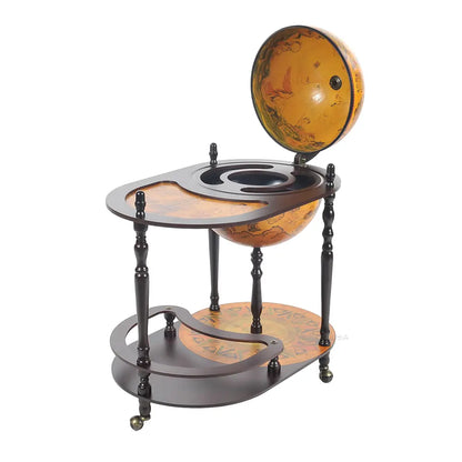 Globe drink trolley 16.5 inches - Red