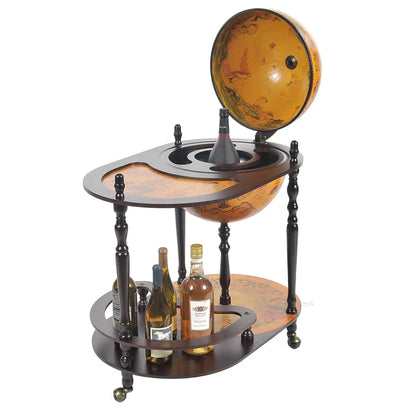 Globe drink trolley 16.5 inches - Red