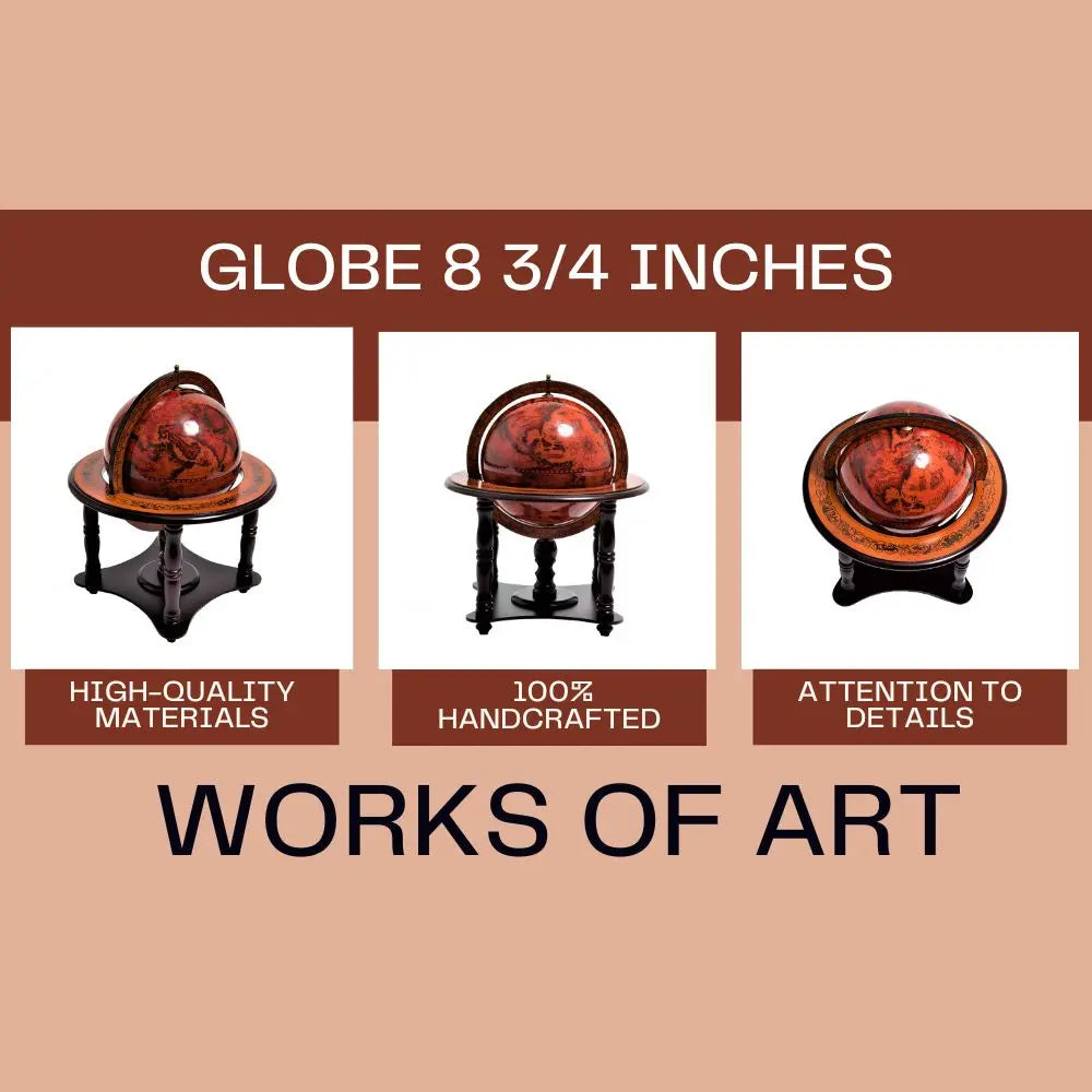 Globe 8 3/4 inches