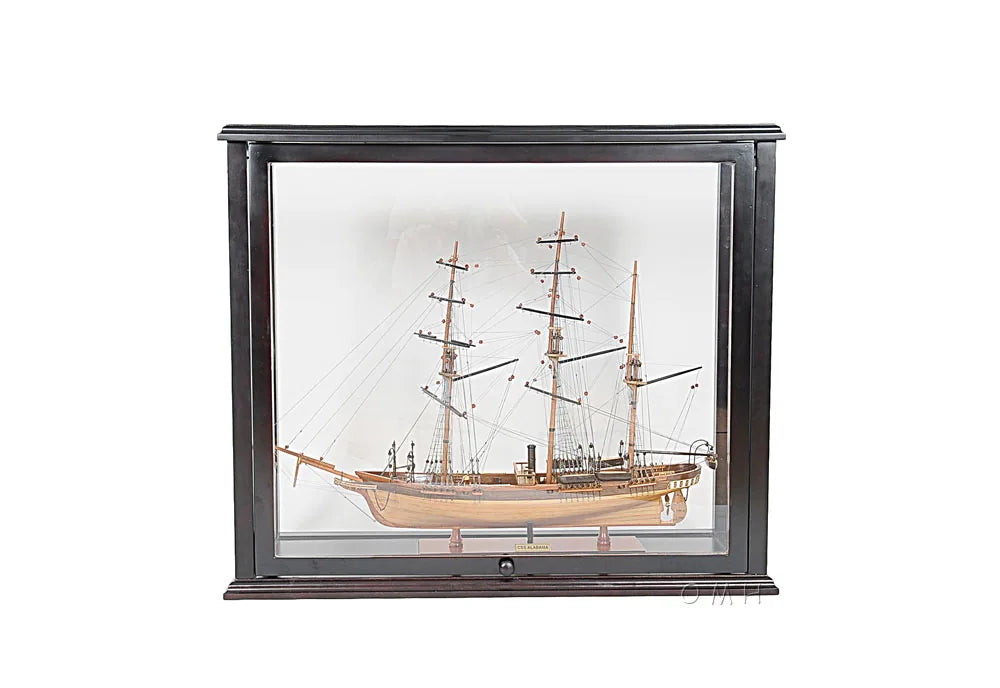 Table Top Display Case Medium Front Open