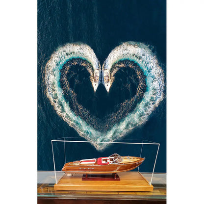 Display Case for Midsize Speedboat