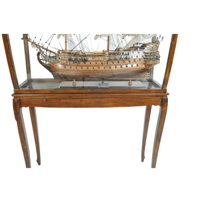 Floor Display Case- Classic Light Brown
