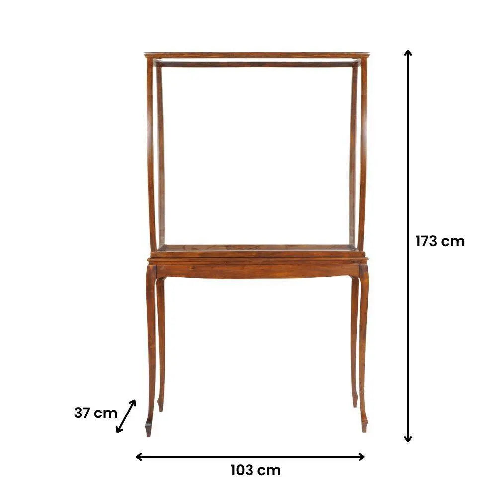 Floor Display Case- Classic Light Brown