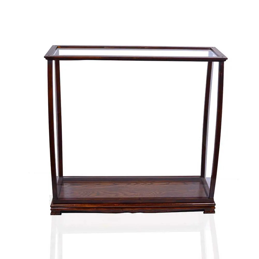 Table Top Display Case Classic Brown