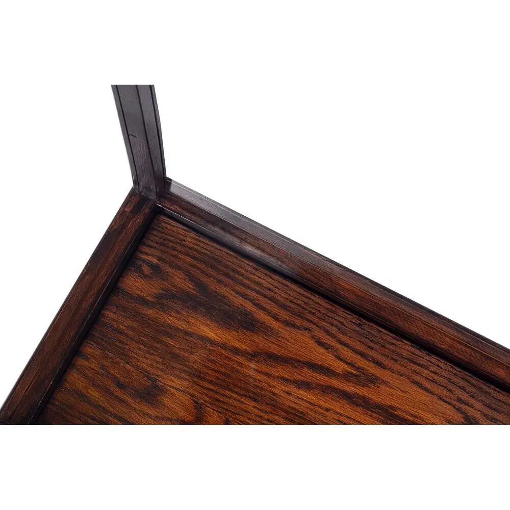 Table Top Display Case Classic Brown