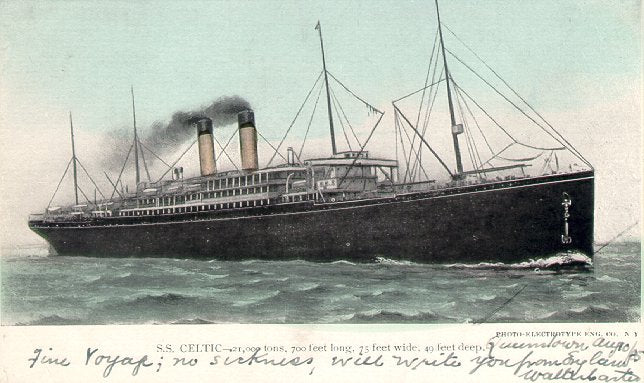 RMS Celtic 30 inches boat model