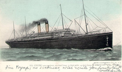 RMS Celtic 36 inches boat model