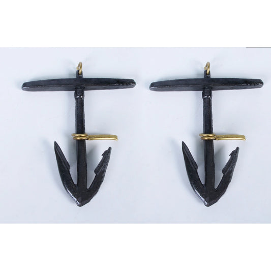 V Shape metal anchor large